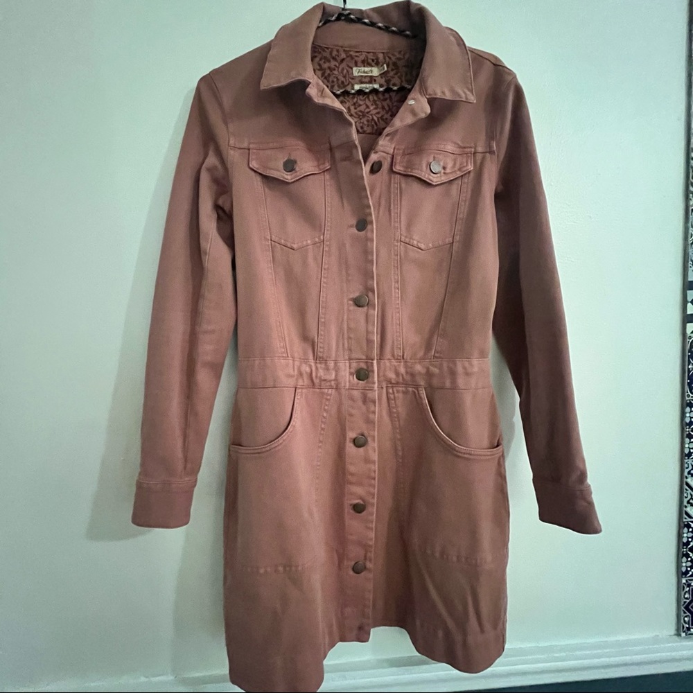 Faherty Button up dress